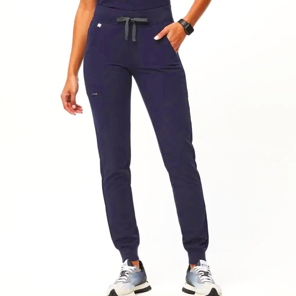 Figs Technical Collection Zamora‎ Jogger Scrub Pants in Navy Size XS